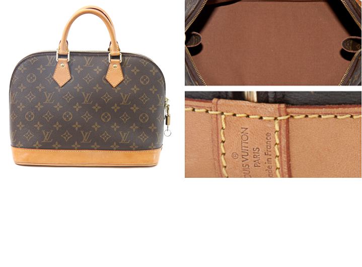 3 Red Flags to Help Identify a Fake Louis Vuitton Alma Bag